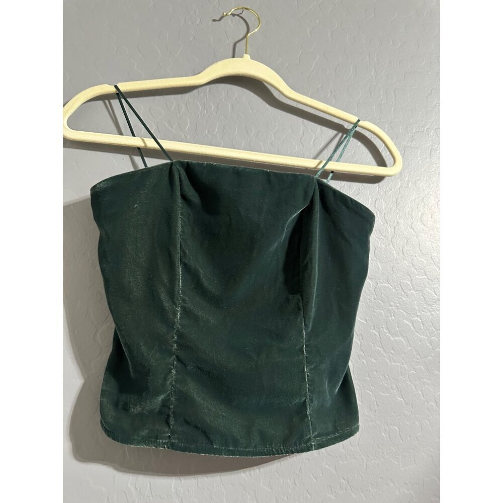 A New Day Women's Tube Top Green Size XS NWT